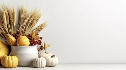 Vector illustration of thanksgiving invitation and greeting card, prints and posters.illustration