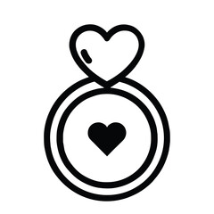 engagement ring vector flat color icon, Diamond ring icon set, Engagement ring icon, Jewel jewelry outline symbol for apps and websites, vector illustration