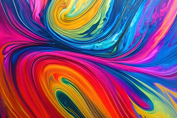  abstract background with swirling, vibrant colors blending together, creating a sense of movement and energy