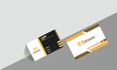 Creative and modern business card template	
