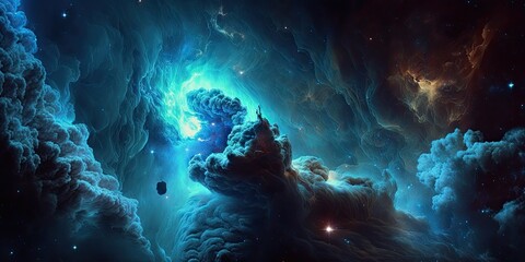 Colorful space galaxy cloud nebula. Stary night cosmos. Universe science astronomy. Supernova background wallpaper	