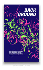 Abstract grunge background cover design with brush strokes concept. Design element for posters, magazines, book covers, brochure template, flyer, presentation.