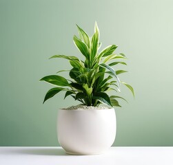 houseplant isolated created with Generative Al technology