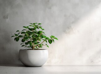 houseplant isolated created with Generative Al technology