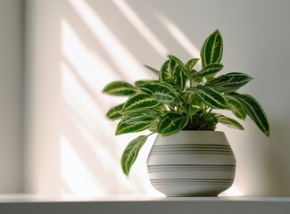 houseplant isolated created with Generative Al technology