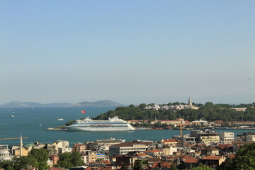 view of the bosphorus strait