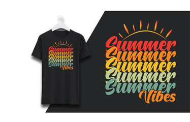 Summer t-shirt design