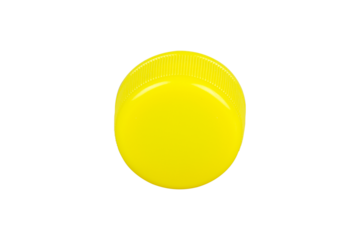 plastic bottle cap, plastic recycling or reuse isolated from background