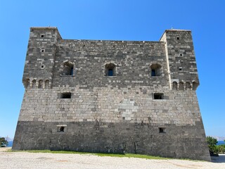 Fototapeta na wymiar The Nehaj Fortress, Nehaj Castle or the castle of Senj - Croatia (Tvrđava Nehaj, Kula Nehaj, Nehajgrad ili Senjska utvrda, Senj - Hrvatska)