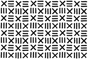 Hand drawn pattern vector illustration #01