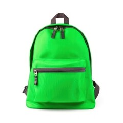 School backpack isolated. Illustration AI Generative.