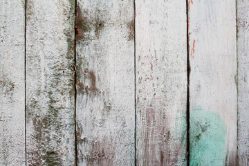White and green wooden background with a grunge texture. The weathered appearance adds character. Abstract elements enhance the overall design. Out of focus - Powered by Adobe