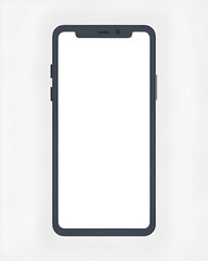 illustration of a phone with a blank screen