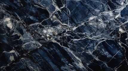 Blue marble texture background, marble tiles, Italian stone texture, for digital wall and floor tiles. Created with Generative AI technology.