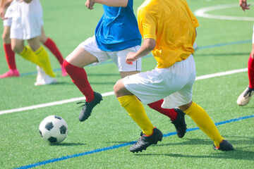 サッカー　フットボール © makieni