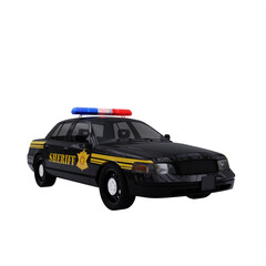 black Sheriff car