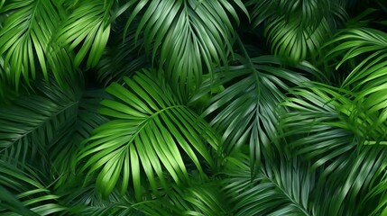 exotic tropical foliage background