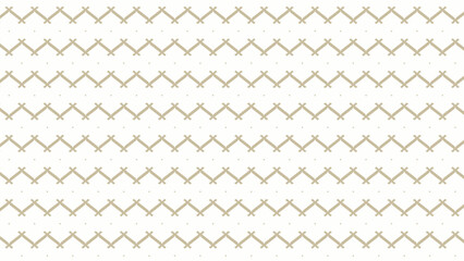 Seamless abstract geometric pattern with lines for fabric, banners, surface design, packaging, background Vector illustration
