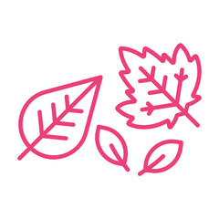 Autumn Tree Leafs Icon