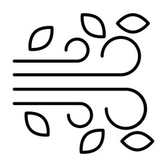 Air Thin Line Icon