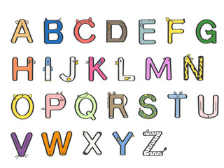 動物アルファベット