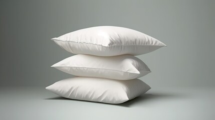 pillows or a cushion against a fresh background Generative AI