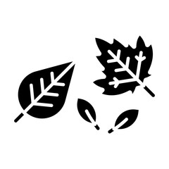 Autumn Tree Leafs Icon