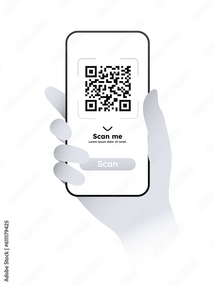 Poster scan qr code