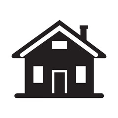 This is a Single Home Icon vector Illustration.