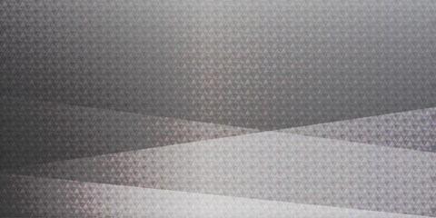 銀色グラデーションの和柄背景　幾何学模様の背景素材