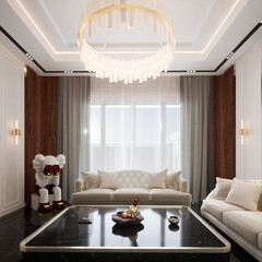 3D Rendering Guset Room Design