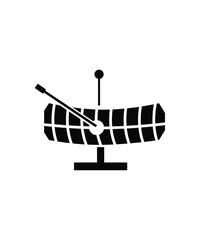 radar icon, vector best flat icon.