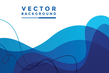 Blue background vector illustration lighting effect graphic for text and message board design infographic.