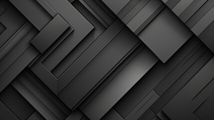 0665. Charcoal Gray Line Abstract Geometric Background. Generative AI