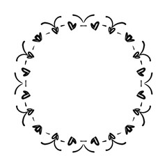 Vintage frame.Calligraphic design elements . Decorative swirls or scrolls.