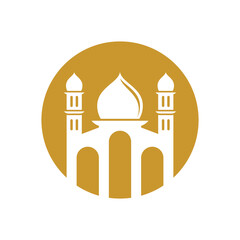 Mosque logo images illustration