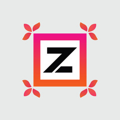 Z logo Colorful Vector Design. Icon Concept. Abstract modern