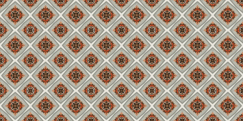 Seamless batik pattern,geometric tribal pattern,it resembles ethnic boho,aztec style,ikat style.luxury decorative fabric pattern for famous banners.designed for use fabric,curtain,carpet,Batik