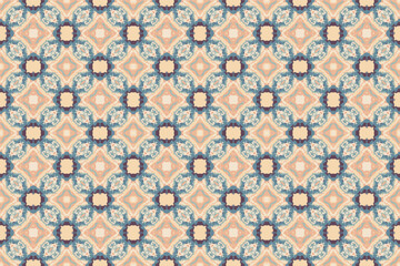 Seamless batik pattern,geometric tribal pattern,it resembles ethnic boho,aztec style,ikat style.luxury decorative fabric pattern for famous banners.designed for use fabric,curtain,carpet,Batik