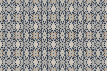 Seamless batik pattern,geometric tribal pattern,it resembles ethnic boho,aztec style,ikat style.luxury decorative fabric pattern for famous banners.designed for use fabric,curtain,carpet,Batik