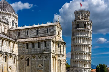 Photo sur Aluminium Tour de Pise Die schöne Stadt Pisa in Italien