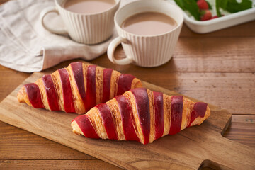 バイカラークロワッサン