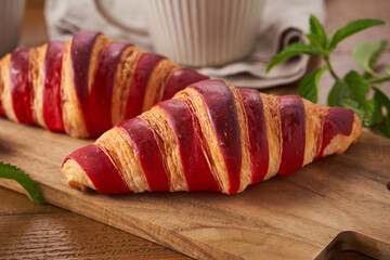 バイカラークロワッサン