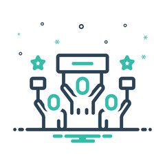 Mix icon for democrats 