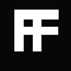 Obraz premium black and white/ white and black logo design