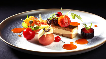 Lavish Delights: A Platter of High-End, Fancy, and Elegant 5-Star Cuisine