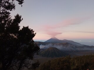 Bromo Tengger Semeru National Park, located in East Java, is the only conservation area in Indonesia that has a sand sea