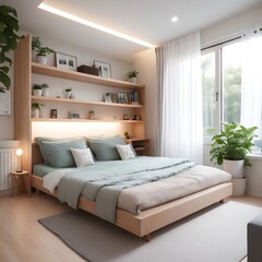 interior of a bedroom