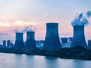thermal power plant, cooling tower