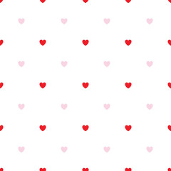 background with Red and pink hearts